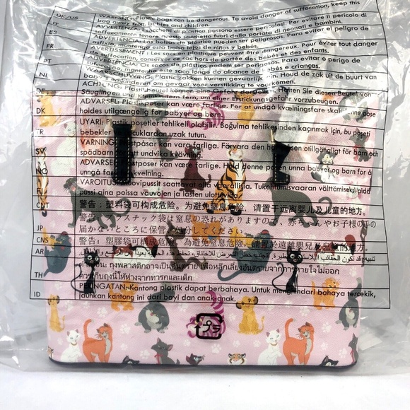 2024 Disney Parks Dooney & Bourke Disney Cats Shopper Tote Purse I - NEW Actual - Picture 3 of 5